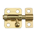 National Hardware WINDOW BOLT BRASS 2"" N151-266